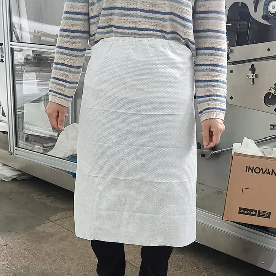 High Stability Disposable Non Woven Microfiber Apron Single Use Bath Towel Bathrobe Quick Dry Skirt Making Machine