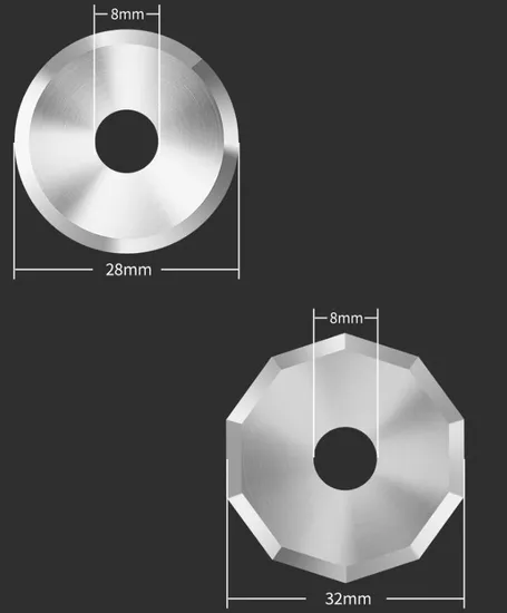 Ten-Sided Carbide Blade for Cutting Machine