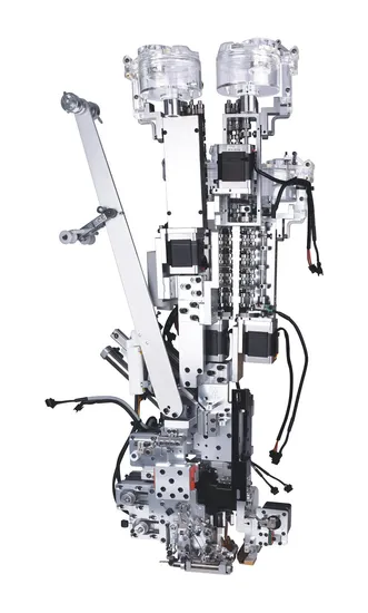 Olh-099 Twin Sequin Plus Four Beads Device Double Sequin with Four Beads Device