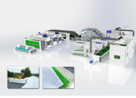 Nonwoven Machine Needle Punching Geotextile Production Line for Construction