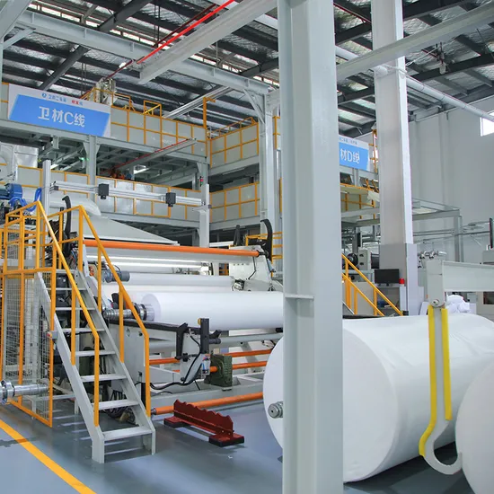 The Latest Three Beams SSS Non Woven Production Line PP Nonwoven Machine with Zero Defect to Produce PP Non Woven Fabric Medical Gowns