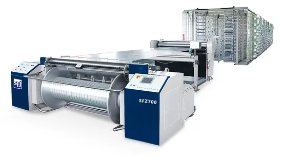 High-Speed Warping Machine for Fliament