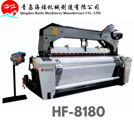 Electric Cam Shedding Super Fast Heavy Water Jet Loom Weaving Machine Hf-8180