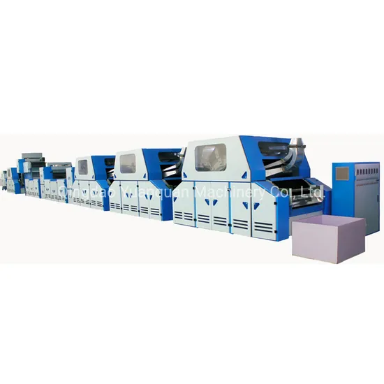 Top Quality Negative Pressure Fully Automatic Cashmere Carding Machine with High Quality