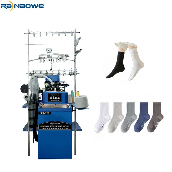 Automatic Plain Sock Making Machine for Plain Mesh 3D Socks