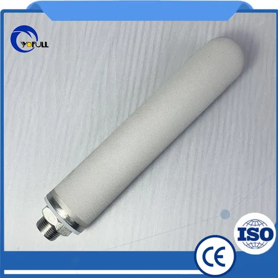 Metal Powder Sintered Titanium Rod Cartridge Filter for Steam Filtration