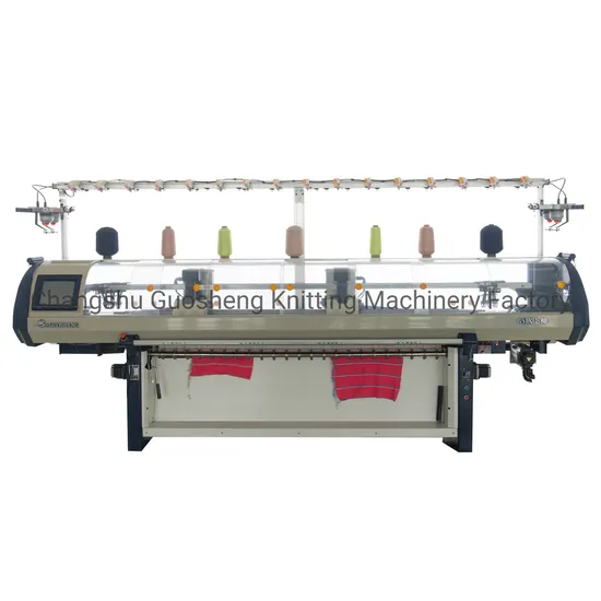 Fabrics 12 Gauge Computerized Collar Flat Knitting Machine Price