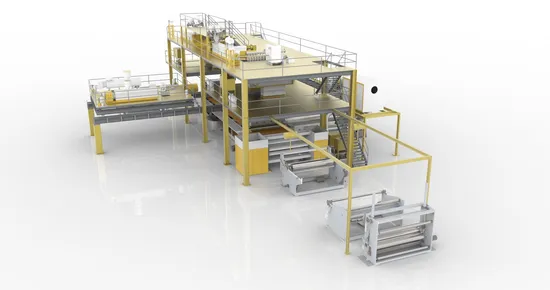 Medical Standard SSS Nonwoven Fabric Making Machine/ Nonwoven Fabric Production Line
