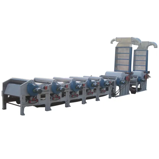 Waste Textile Recycling Machine Line Waste Cotton Recycle Fabric Opener and Cleaner