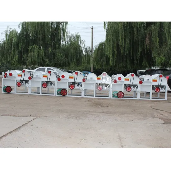 Fiber Opener and Spring Cleaner for Recycling Waste Cloth