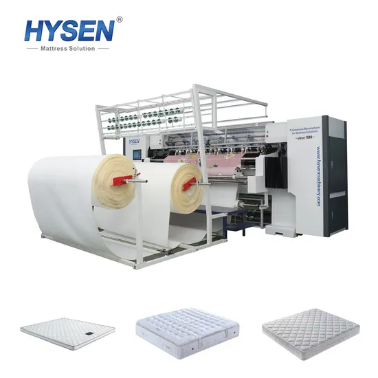 High Speed Shuttleless Quilting Machine Textile Machine Mattress Production Machinery