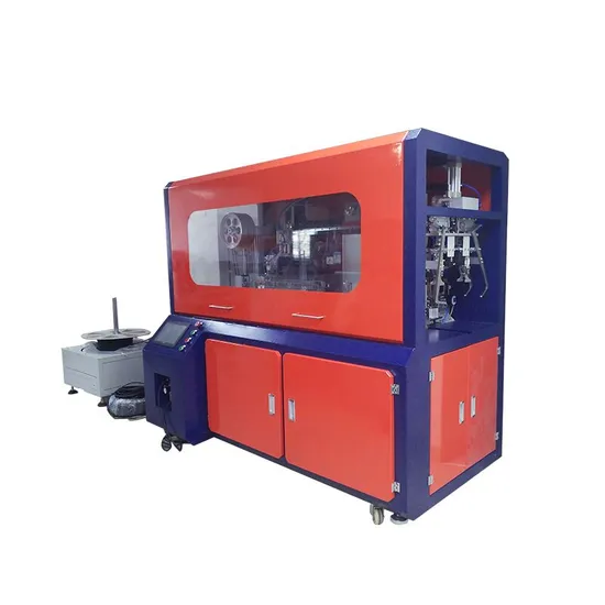 Wl-Crto Fully Autometic Cable Cutting Stripping Wrapping Winding and Tie Coiling Machine