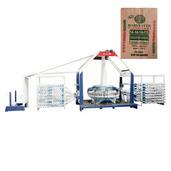 Animal Feeding Bag Weaving Machine 4 Shuttles Circular Loom