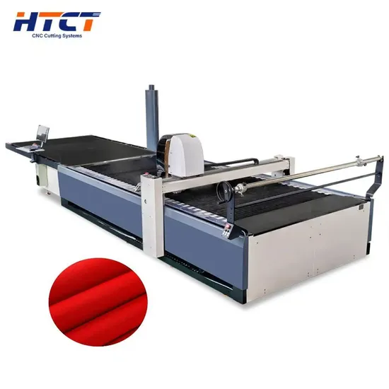 Computerize Automatic Cutting Machine Garment Wave Knife Cutting Machine