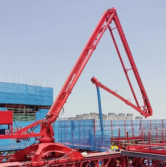 2024 High Quality Mobile Hydraulic Concrete Placing Boom Hgy21 From China