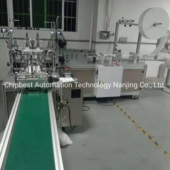 3ply Nonwoven Face Mask Ultrasonic Welding Machine 90-120PCS/Min