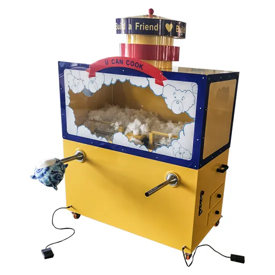 Entertainment Zone Party Good Performance Teddy Bear Plush Toy Automatic Filling Machine