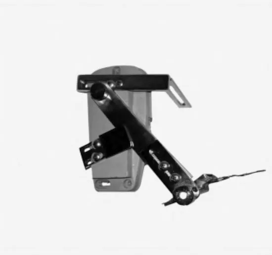 High Post Bed Sewing Machine with a Folder Sweatband Cutting Device