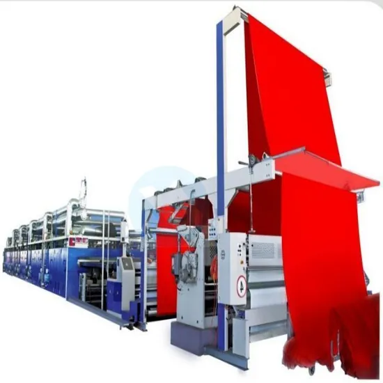 Fabric Stenter Machine with 14 Chambers Use Natural Gas Heating Changer for Textile Finishing Process