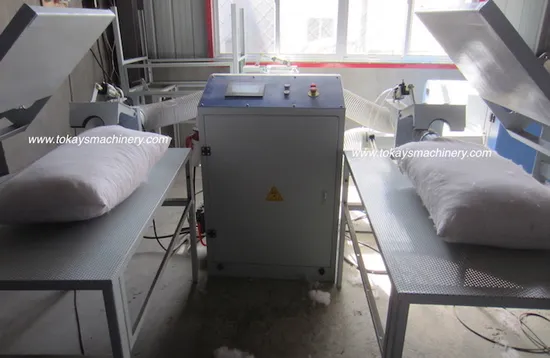 Microfiber Polyester Micro Fiber Opening Carding Pillow Cushion Filling Stuffing Machine