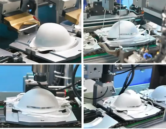 Full-Automatic Head Loop N95 Cup Anti Dust FFP3 Mask Making Machine