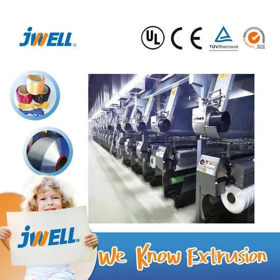 Jwell Composed POY High Speed Spinning Fiber Extrusion Machine