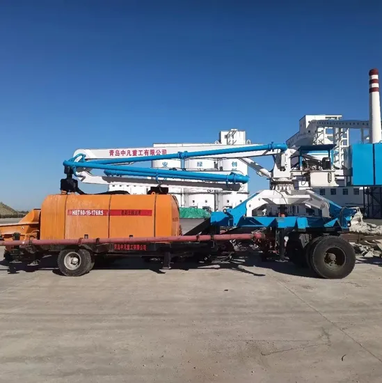 Hgy21 Mobile Hydraulic Concrete Placing Boom for Road Construction Machinery Equipment