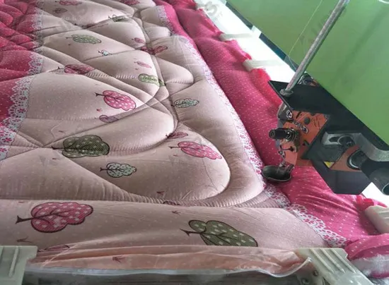 Quilt Production Line Computer Leather Quilt Sewing Single Needle Single Head Quilting Machine