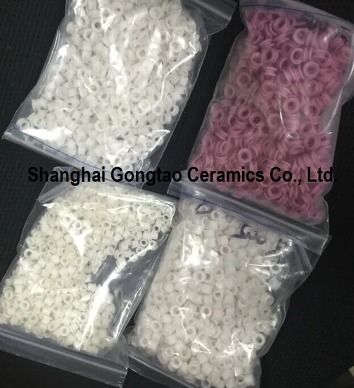 Alumina Al2O3 Ceramic Double Flange Eye