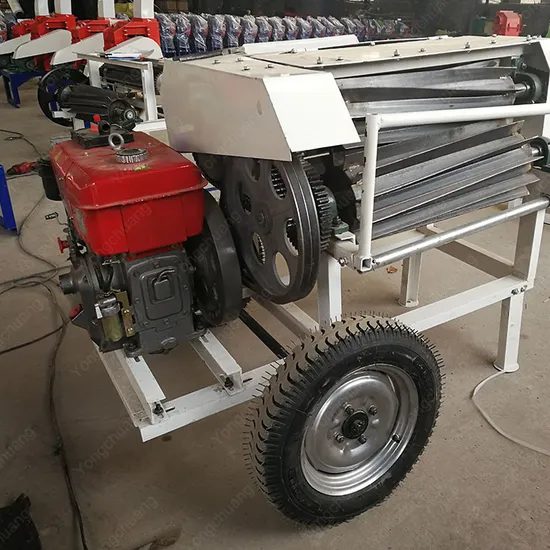 Fiber Extracting Machine with Diesel Engine or Motor