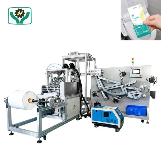 Automatic Disposable Hygienic Toilet Seat Cover Making Machine Low Price
