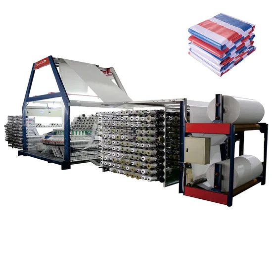 HDPE Tarpaulin Circular Weave Loom Machine