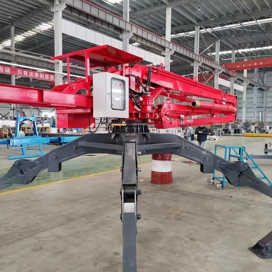 Modern Professional Brand-New Hgy21 Mobile Hydraulic Concrete Placing Boom
