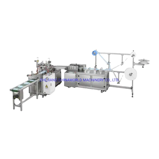 Disposable Outside Earloop Face Mask Making Machine High Speed