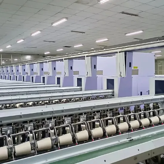Tfo Drum Twister for 2ply Automatic Yarn Doubling and Twisting Machine with Belt Drive Spindle Auto System