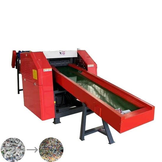 Textile Waste Cutter with 22kw Power and 380V Voltage, Automatic