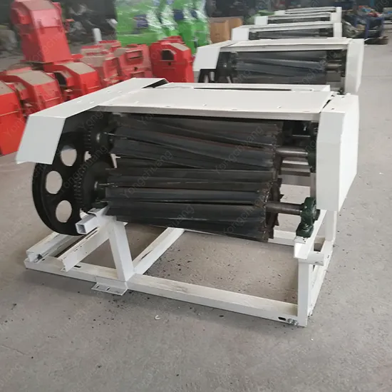 Hemp Jute Decorticator Machine with Diesel Engine or Motor