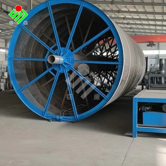 DN1000-4000 Vertical Winding Machine China Wholesaler FRP Making Machine Filament Winding Machine