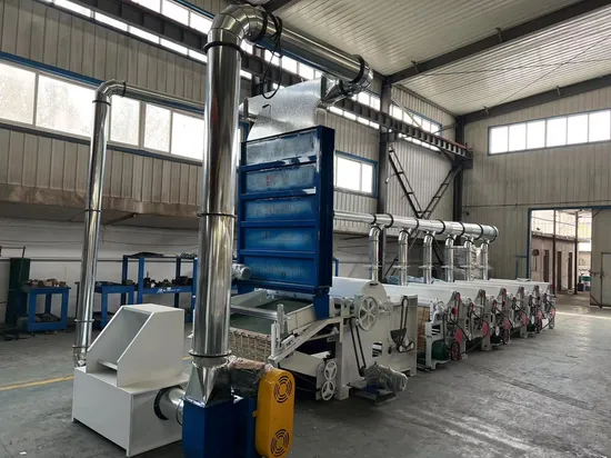 Waste Textile Recycling Machine Clothing Recycling Machine Cotton Yarn Waste Recycling Equipment
