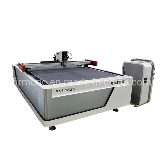 High Precision 1625 Auto Feeding CNC Oscillating Vibrating Knife Cutting Machine for PU, Leather, Textile, Cardboard