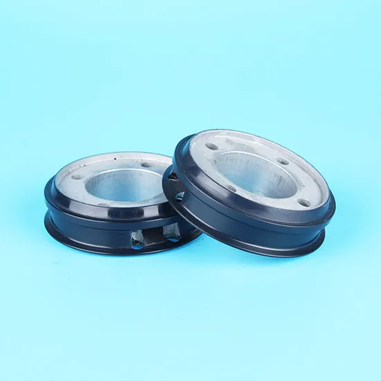 Yarn Storage Disc with Thermal Spray Coating