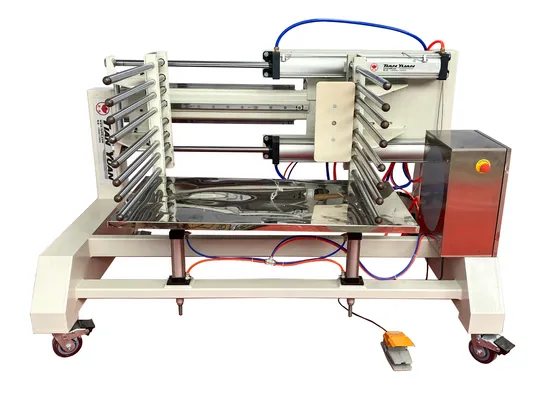 Hfd-6000 Semi Automatic Pillow Compress Packing Machine Quilt Compress Packing Machine for Cushions Blankets Comforters Pet Mats