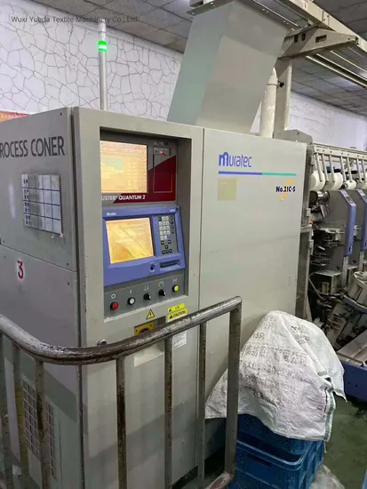 The Used Japanese Textile Machine Murata Brand Auto Coner 21c-S with Profiled Fiber Device Self Winding Machine