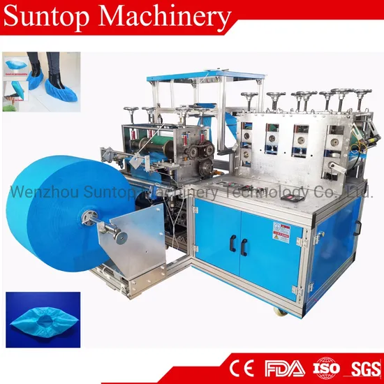Aluminum Alloy Structure Good Quality Shoe Cover Making Machine