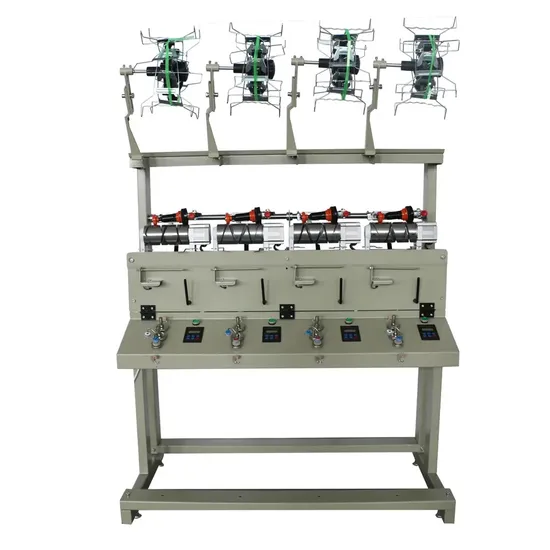 Large Package Doubling Winder with 10 Inch Grooved Drum