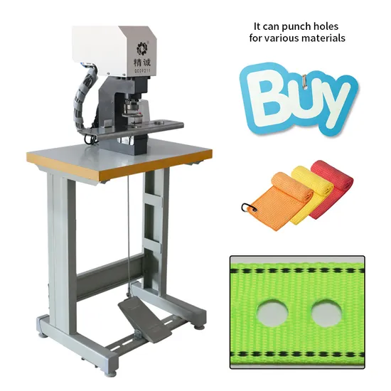 China Supplier Interchangeable Dies Automatic Punching Machine for PVC Banner