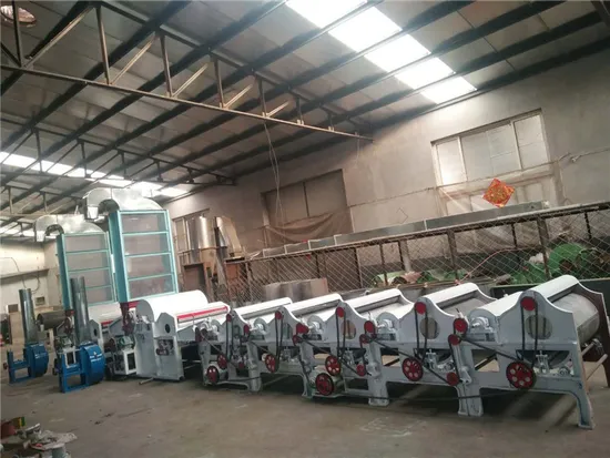 Yarn Spinning Cotton Old Clothes Fabrics Denim Hard Waste Textile Fabric Waste Carpet Recycling Machine