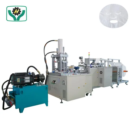 High Speed Operation Shorten Production Cycles Facial Mask Making Machine
