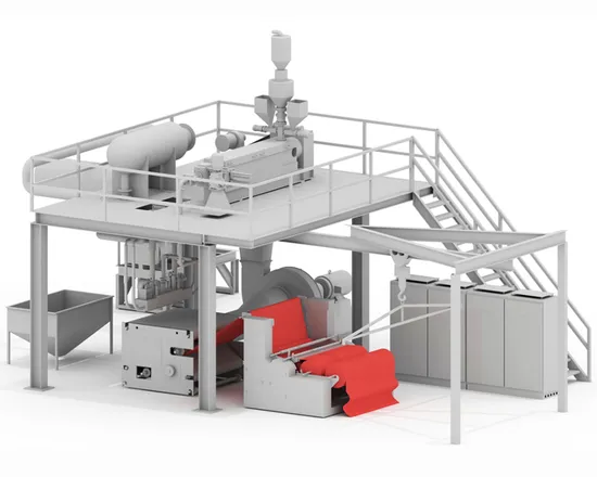 Jingwei Brand Jwm-2400 Meltblown Non-Woven Fabric Machine
