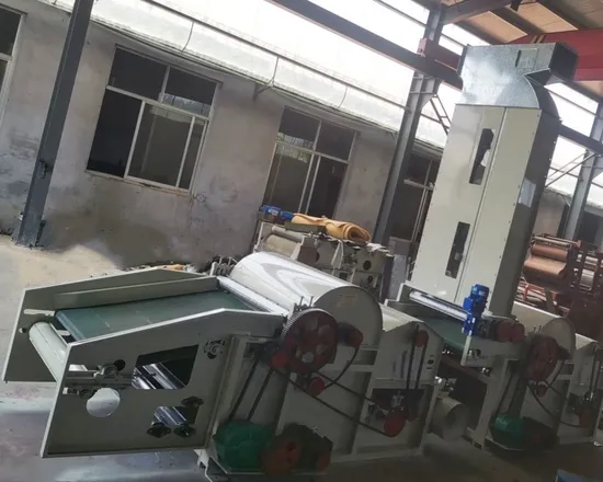 Fiber Textile Waste Recycling Machine/Cotton Soft Waste Cleaning Machine